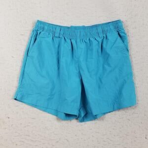 Columbia Shorts Mens Large Blue Swim Trunks Quick Dry Elastic Waist Outdoor fish